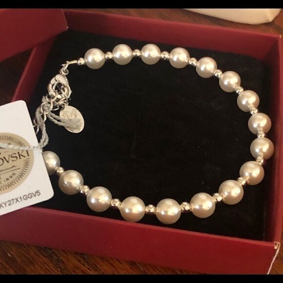 Swarovski authentic CrystalsWhiteRhodium bracelet  - Picture 8 of 10